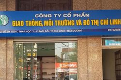 Phát hiện nhiều thiếu sót tại Công ty Cổ phần Giao thông, Môi trường và Đô thị Chí Linh