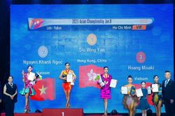 Nữ vận động viên 14 tuổi giành HCB tại Giải khiêu vũ thể thao quốc tế