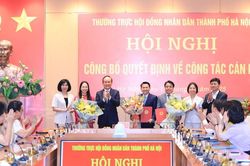 Hà Nội: Công bố, bổ nhiệm nhiều lãnh đạo chủ chốt của HĐND thành phố
