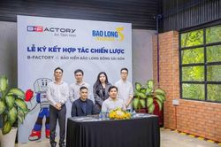B-Factory và Bảo hiểm Bảo Long Đông Sài Gòn ký kết hợp tác mang đến sự an tâm cho người dùng