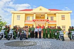 Giữ vững vai trò nòng cốt đảm bảo an ninh, trật tự sau hợp nhất
