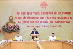 Chính phủ đặt mục tiêu tăng trưởng 8,3 - 8,5% trong 2025