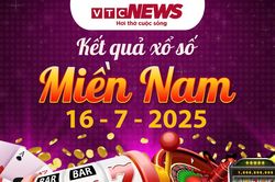 XSMN 16/7 - Trực tiếp kết quả xổ số miền Nam hôm nay 16/7/2025