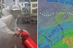 Áp thấp nhiệt đới gần Biển Đông sắp thành bão, dự báo có thể đi qua Hà Nội