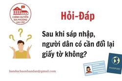 Sau sáp nhập xã: Người dân có cần phải đổi lại giấy tờ?