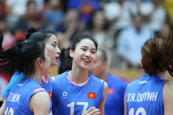 Tuyển nữ Việt Nam vào bán kết giải bóng chuyền quốc tế Thượng Hải