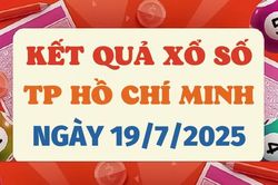 Kết quả xổ số TP.HCM hôm nay 19/7/2025 - XSHCM 19/7