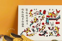 Tranh dân gian Việt đang dần hồi sinh giữa đời sống hiện đại