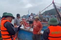 Bộ đội Biên phòng thực hiện phương châm '4 tại chỗ' ứng phó với bão số 3