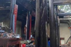 Xác định nguyên nhân vụ cháy chùa Báo Quốc, khẩn trương khắc phục hậu quả