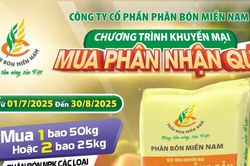 Mua Phân bón Miền Nam nhận quà khuyến mại