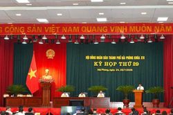 Khai mạc Kỳ họp thứ 29 HĐND TP Hải Phòng