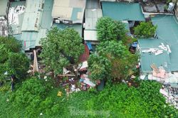Hồ Rẻ Quạt bị 'bức tử' sau hơn 10 năm chờ cải tạo