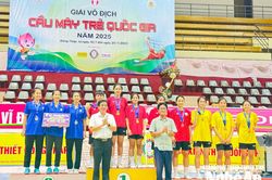 Nghệ An giành 2 Huy chương Vàng tại Giải Vô địch Cầu mây trẻ Quốc gia năm 2025
