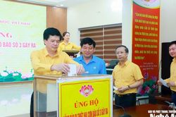 Ban Thường trực Ủy ban MTTQ Việt Nam tỉnh Nghệ An phát động ủng hộ khắc phục hậu quả lũ lụt do bão Wipha