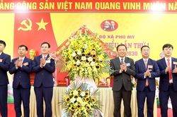 Đại hội đại biểu Đảng bộ xã Phú Mỹ lần thứ I, nhiệm kỳ 2025 - 2030