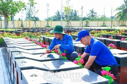 Tuổi trẻ viết tiếp truyền thống đền ơn đáp nghĩa