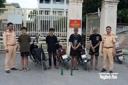 Truy bắt nhanh nhóm thanh niên mang hung khí, tháo biển số xe gây rối xuyên đêm