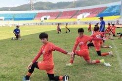 HLV Mai Đức Chung dự lễ bốc thăm Asian Cup, giao giáo án cho Ban huấn luyện
