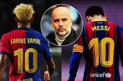 Pep Guardiola nói thẳng một điều khi Lamine Yamal được so sánh với Messi