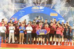 Thắng kịch tính HAGL, đội Hoàng Đức, Văn Lâm vô địch giải giao hữu trước thềm V-League