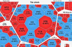 VN-Index giảm sốc hơn 4% sau phiên tạo lập mốc đỉnh lịch sử