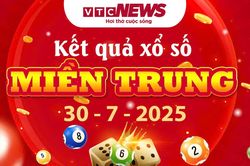 XSMT 30/7 - Trực tiếp kết quả xổ số miền Trung hôm nay 30/7/2025