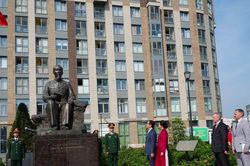 Khánh thành Quảng trường Hồ Chí Minh tại St. Petersburg, LB Nga