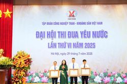 Tập đoàn Công nghiệp Than- Khoáng sản VN tổ chức Đại hội thi đua yêu nước lần thứ VI