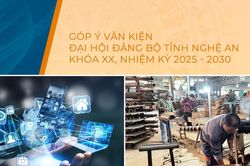Góp dự thảo báo cáo chính trị Đại hội Đảng bộ tỉnh Nghệ An khóa XX, nhiệm kỳ 2025 – 2030: Tập trung đẩy mạnh doanh nghiệp tư nhân, thu hút nhân tài phát triển khoa học công nghệ