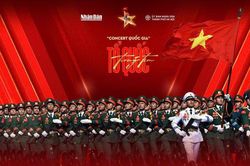 Chương trình nghệ thuật 'Tổ quốc trong tim': Bản giao hưởng của lòng yêu nước