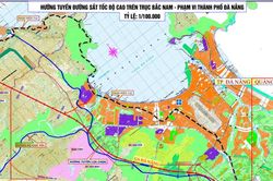 Chi 16.600 tỷ đồng GPMB dự án đường sắt cao tốc Bắc - Nam tại Đà Nẵng