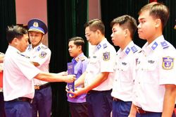 Bồi dưỡng tiếng Khmer cho 32 cán bộ, nhân viên Cảnh sát biển 4