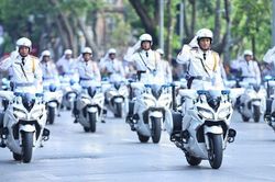 Bộ Tư lệnh Cảnh vệ tổ chức biểu dương lực lượng nhân các ngày kỷ niệm