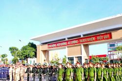Công an Quảng Ninh đồng loạt ra quân trấn áp tội phạm, đảm bảo an ninh Đại hội Đảng các cấp