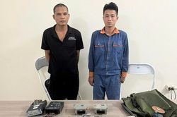 Tóm gọn 2 'đạo chích' xe nâng chuyên hành nghề trong KCN An Phát