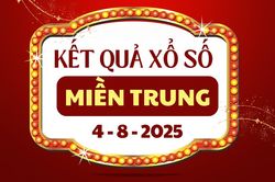 Trực tiếp XSMT 4/8 - Kết quả xổ số Phú Yên, Huế hôm nay 4/8/2025