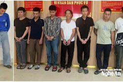 2 gã chủ mưu tuyển đàn em có 'số má' bao ăn ở, cung cấp hung khí, trộm và tiêu thụ hơn 2 tấn chó