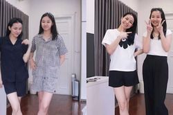 Con gái Thùy Lâm nay mặc đồ cùng size với mẹ, mang 'gen xịn' được khuyên đi thi hoa hậu