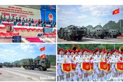 Mãn nhãn màn Tổng hợp luyện diễu binh, diễu hành nhân kỷ niệm 80 năm Quốc khánh