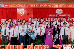 Phó Chủ tịch UBND tỉnh Nghệ An Hoàng Phú Hiền dự Đại hội Đại biểu Đảng bộ xã Nghĩa Thọ
