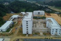 Ngắm bệnh viện trên 200 tỷ đồng vùng biên giới Lào Cai sắp hoàn thành