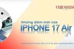 Lộ diện iPhone 17 Air: Mỏng kỷ lục, giá từ 899 USD