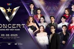 'V Concert - Rạng rỡ Việt Nam' - Đêm nhạc để khán giả yêu Việt Nam hơn