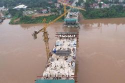 Sắp hợp long cầu Phong Châu, Phú Thọ
