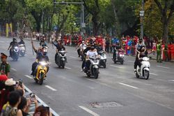 Công an Hà Nội tổng duyệt diễu hành lúc 5 giờ sáng