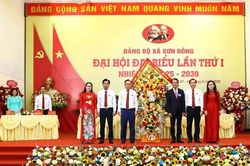 Xây dựng xã Sơn Đồng thành đô thị văn minh, giàu đẹp, đời sống người dân hạnh phúc
