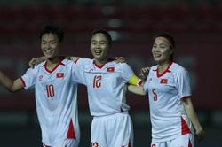 Thắng Indonesia 7-0, tuyển nữ Việt Nam sớm đoạt vé vào bán kết giải Đông Nam Á