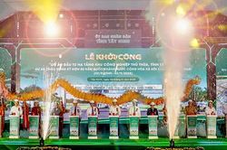 Khởi công dự án khu công nghiệp có vốn đầu tư gần 3.000 tỷ đồng tại Tây Ninh