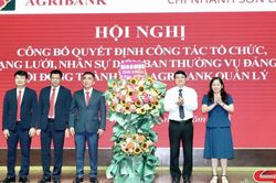 Hội nghị công bố quyết định về công tác mạng lưới Agribank Chi nhánh Sơn La II